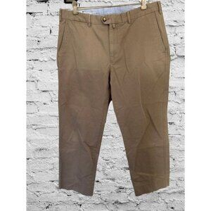 FACONNABLE Casual Pants Cotton Chino Khaki Beige Color Size 36